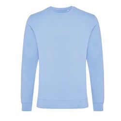 Obrázky: Unisex mikina Zion 340 z rec. bavlny, neb.modrá XXXL