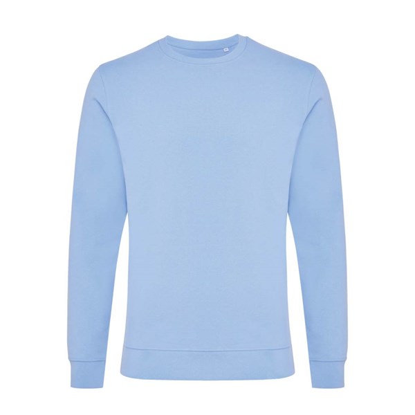 Obrázky: Unisex mikina Zion 340 z rec. bavlny, neb.modrá XXXL, Obrázek 5