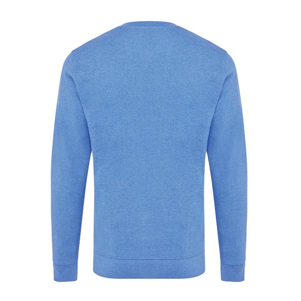 Obrázky: Unisex mikina Denali z recyk. bavlny,sv.modrá XXXL, Obrázek 2