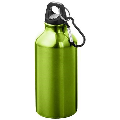 Obrázky: Zelená láhev Oregon z recyklovaného hliníku, 400 ml, Obrázek 1