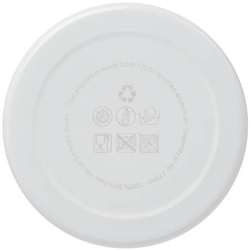 Obrázky: Bílá láhev Oregon z recykl. hliníku, 770 ml, Obrázek 3