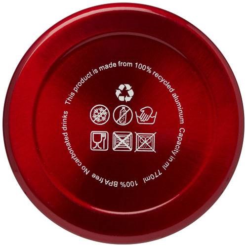 Obrázky: Červená láhev Oregon z recykl. hliníku, 770 ml, Obrázek 3