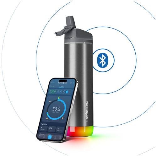 Obrázky: HidrateSpark® PRO 620 ml chytrá láhev z nerez.oceli, Obrázek 3