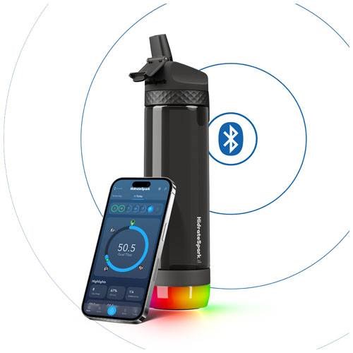 Obrázky: HidrateSpark® PRO Lite 710ml chytrá láhev z tritanu, Obrázek 3