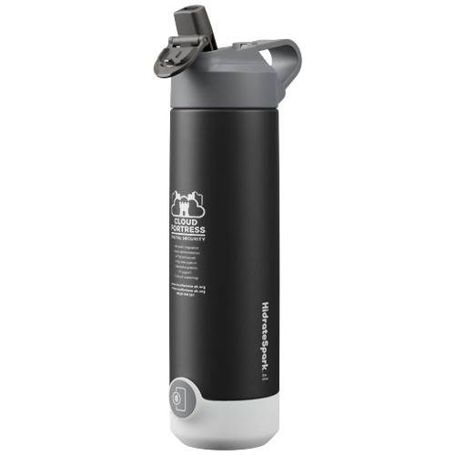 Obrázky: HidrateSpark® TAP 592ml ocelová chytrá láhev, černá, Obrázek 6