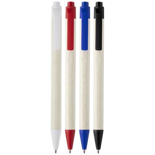Obrázky: Dairy Dream kuličkové pero, bílo-černé, Obrázek 5