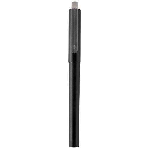 Obrázky: Mauna recyklované PET gelové kuličkové pero, černé, Obrázek 1