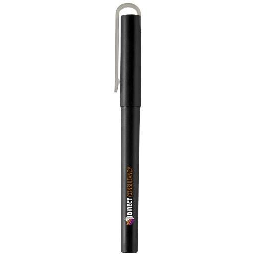 Obrázky: Mauna recyklované PET gelové kuličkové pero, černé, Obrázek 6