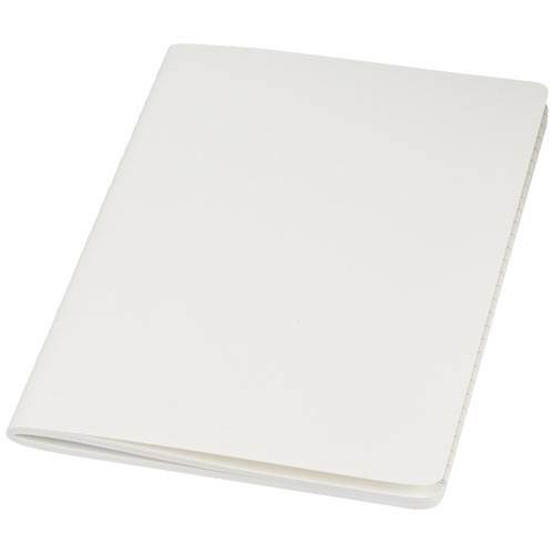 Obrázky: Bílý zápisník z kamenného papíru s měkkými deskami, Obrázek 1