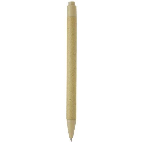 Obrázky: Kuličkové pero z drceného papíru, béžové, Obrázek 2