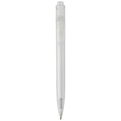 Obrázky: Bílé kulič. pero z plastu recyklovaného z oceánu, Obrázek 1