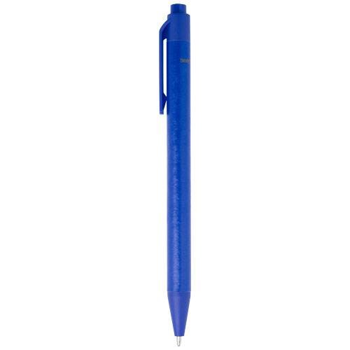 Obrázky: Modré kul. pero z recykl. papíru s matným povrchem, Obrázek 4