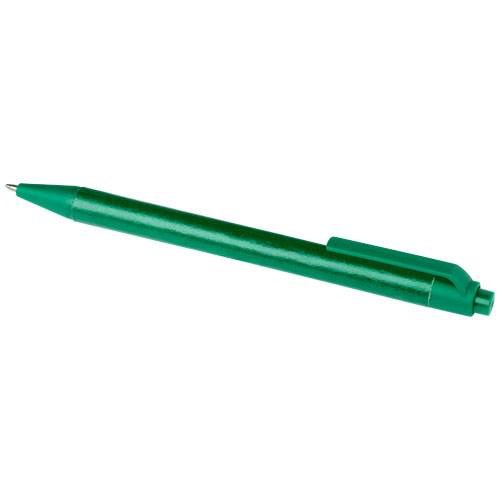 Obrázky: Zelené kul. pero z recykl. papíru s matným povrchem, Obrázek 3