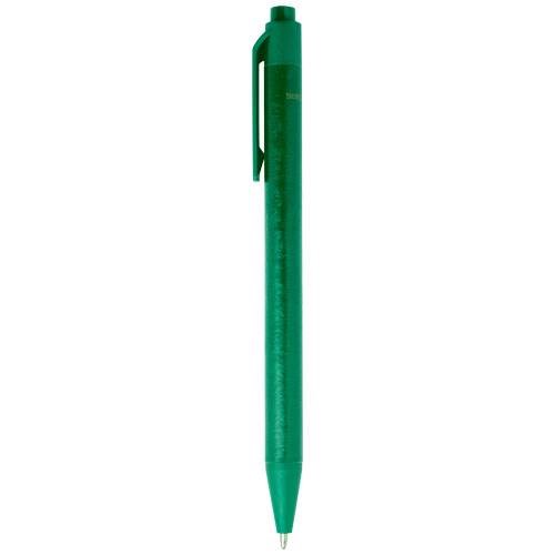 Obrázky: Zelené kul. pero z recykl. papíru s matným povrchem, Obrázek 4