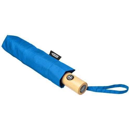 Obrázky: Automatický skládací deštník, rec. PET, modrý, Obrázek 2