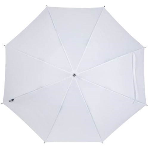 Obrázky: Bílý automatický deštník z recykl. PET, Obrázek 6