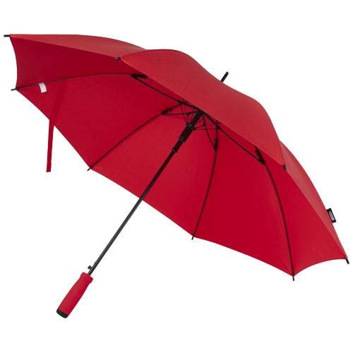 Obrázky: Červený automatický deštník z recykl. PET