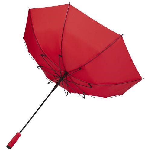 Obrázky: Červený automatický deštník z recykl. PET, Obrázek 4