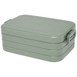 Obrázky: Střední plastový obědový box vřesově zelený