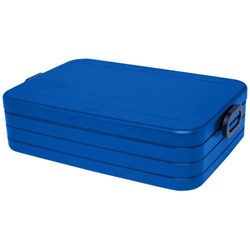 Obrázky: Velký plastový obědový box královsky modrý