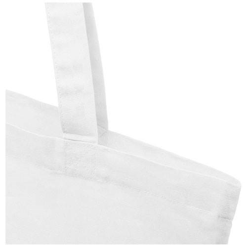 Obrázky: Bílá taška z GRS recyklované bavlny 140 g/m2, Obrázek 2