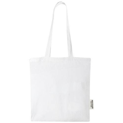 Obrázky: Bílá taška z GRS recyklované bavlny 140 g/m2, Obrázek 4