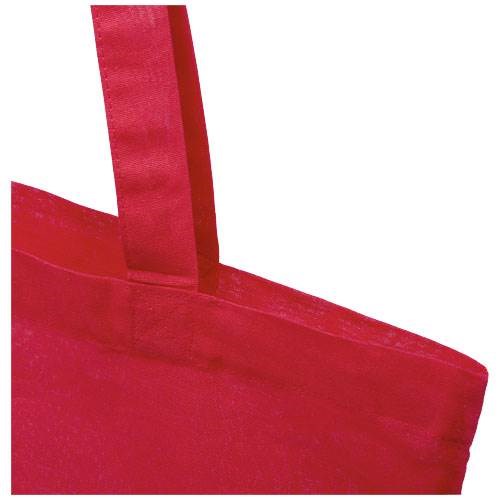 Obrázky: Červená taška z GRS recyklované bavlny 140 g/m2, Obrázek 2