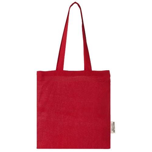 Obrázky: Červená taška z GRS recyklované bavlny 140 g/m2, Obrázek 4