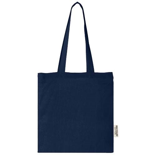 Obrázky: Nám. modrá taška z GRS recyklované bavlny 140 g/m2, Obrázek 4