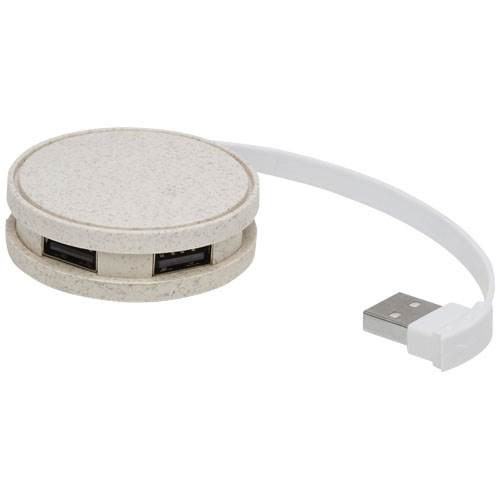 Obrázky: Rozbočovač USB Kenzu z pšeničné slámy, Obrázek 1