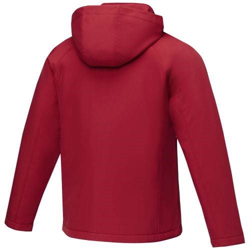 Obrázky: Pán. červená zateplená softshell. bunda Notus XXXL, Obrázek 3