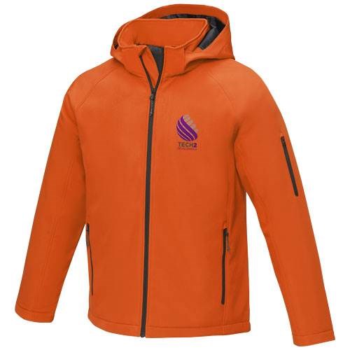 Obrázky: Pán. oranžová zateplená softshell. bunda Notus XS, Obrázek 5