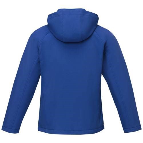 Obrázky: Pán. modrá zateplená softshellová bunda Notus XXL, Obrázek 2