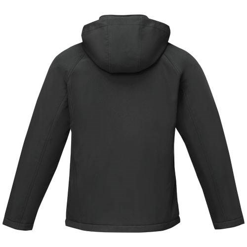 Obrázky: Pán. černá zateplená softshellová bunda Notus XL, Obrázek 2