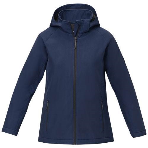 Obrázky: Dám. nám. modrá zateplená softshell. bunda Notus XS, Obrázek 4