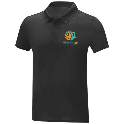Obrázky: Deimos pán.polokošile cool fit ELEVATE černá 3XL, Obrázek 9