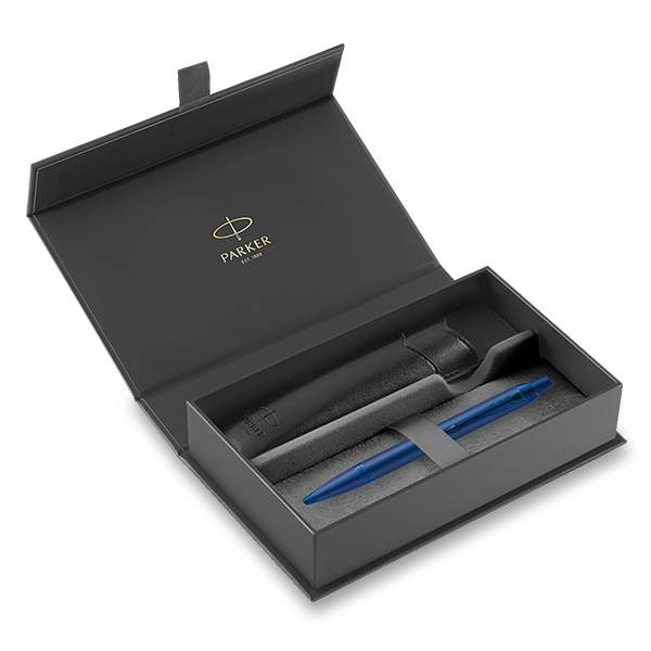 Obrázky: KP PARKER IM Blue Monochrome + PU pouzdro