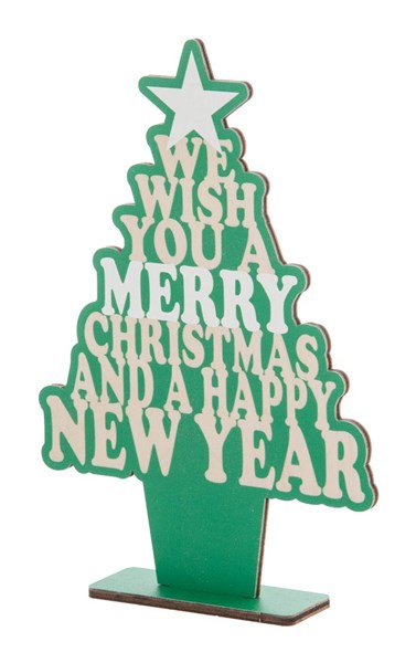 Obrázky: Vánoční dekorace na stůl - stromeček zelený