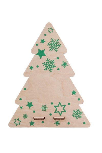 Obrázky: Vánoční stojánek na mobil, zelený stromeček, Obrázek 2
