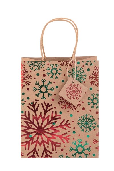 Obrázky: Vánoční dárková taška, malá, 18 x 23 x 10,5 cm, Obrázek 2