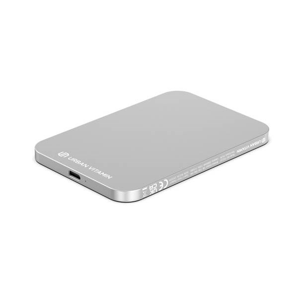 Obrázky: Powerbanka 3000mAh Urban Vitamin Burbank, stříbrná, Obrázek 3