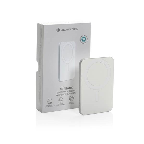 Obrázky: Powerbanka 3000mAh Urban Vitamin Burbank, stříbrná, Obrázek 16