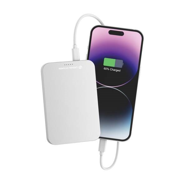 Obrázky: Powerbanka 5000mAh Urban Vitamin Richmond, stříbrná, Obrázek 10