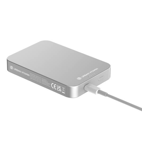 Obrázky: Powerbanka 10000mAh Urban Vitamin Compton, stříbrná, Obrázek 12
