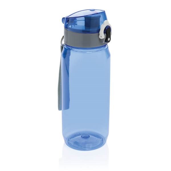 Obrázky: Modrá uzamykatelná lahev na vodu Yide 600ml RPET, Obrázek 1