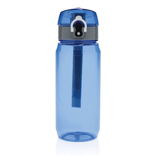 Obrázky: Modrá uzamykatelná lahev na vodu Yide 600ml RPET, Obrázek 2