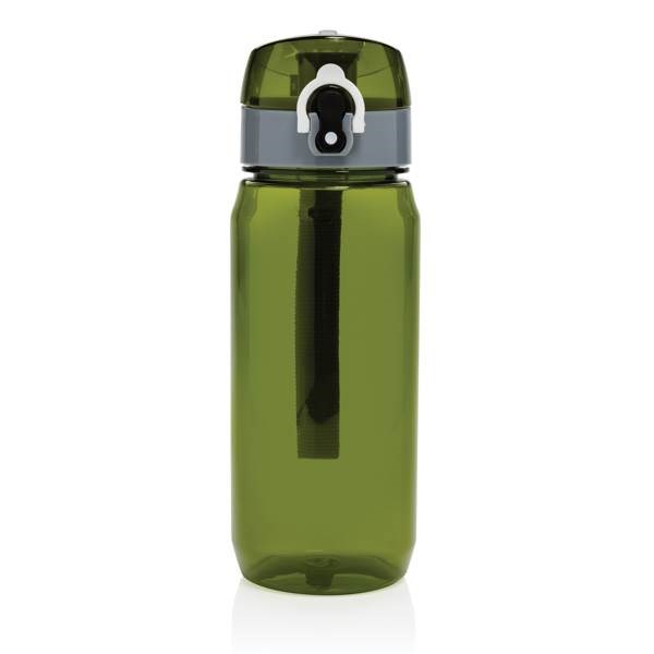 Obrázky: Zelená uzamykatelná lahev na vodu Yide 600ml RPET, Obrázek 2