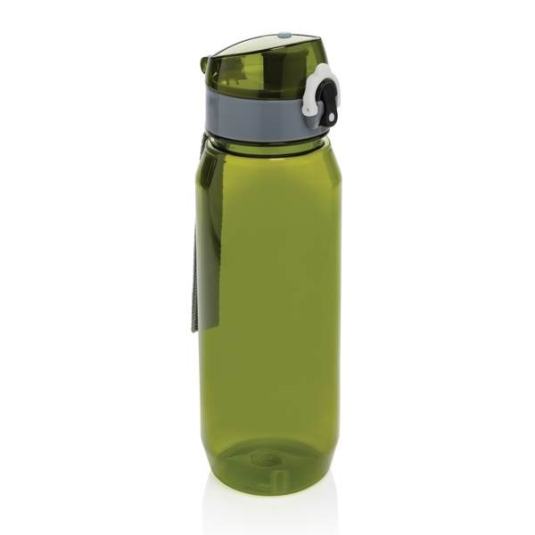 Obrázky: Zelená uzamykatelná lahev na vodu Yide 800ml RPET