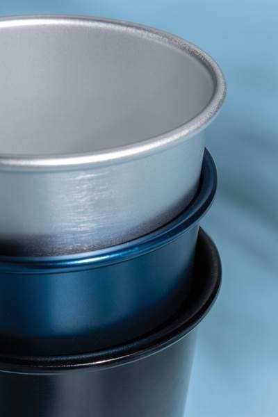 Obrázky: Lehký modrý hrnek Alo 450ml z RCS recykl. hliníku, Obrázek 5