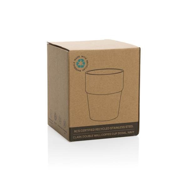 Obrázky: Černý nerezový hrnek s dvojitou stěnou Clark 300ml, Obrázek 7